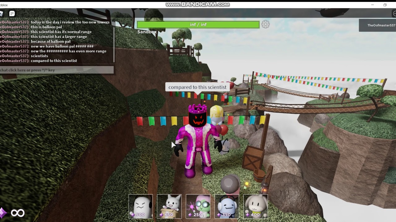 "NEW" Towers in tower heroes "balloon pal" and "discount dog" review