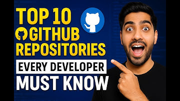 Top 10 GitHub Repositories Every Developer Must Know in 2025 🔥 | Learn, Build & Grow!