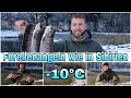 Forellenangeln wie in Sibirien bei -10 Grad❄️