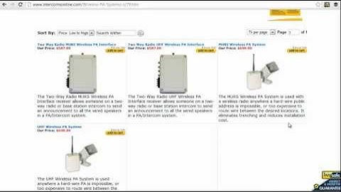 Wireless Intercom for Noisy Locations - 888-298-9489