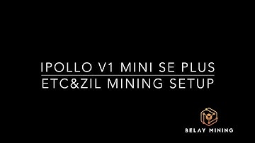 iPollo V1 mini ETC&ZIL Mining Setup