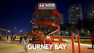 GURNEY BAY | NIGHT WALK | 1:00 AM | PENANG | 4K-HDR