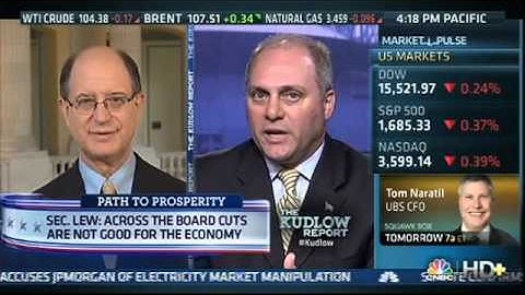 Congressman Scalise (LA-01) discusses budget and spending issues with Larry Kudlow - 7/29/13