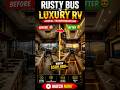 This Rusty Bus Became a Luxury RV 😳