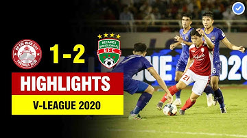 Highlights TP HCM 1-2 Bình Dương | Công Phượng chạy chỗ như CR7 ghi bàn đẹp mắt |Vòng 8 VLeague 2020