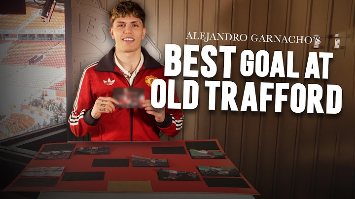 Garnacho's BEST Old Trafford Goal 😱👀