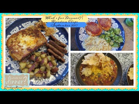 What's For Dinner Random Dinner Clips Fall 2017 Dinner Ideas