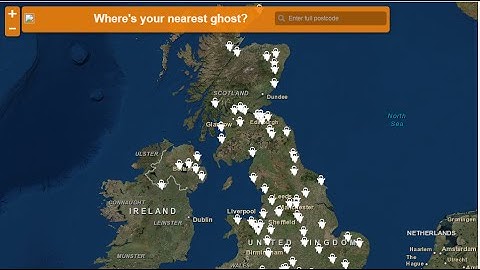A real ghost tour! Interactive map allows Halloween fans to search for their nearest haunted ..