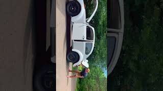 Pre-engine swap. #subaru #carproject #beetle #subug #volkswagen #aircooled #summer #eggs #vibes #fyp
