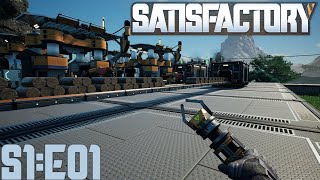 Satisfactory - Update 7 - Relaxing Longplay - Factory Startup - S1:E01 - No Commentary