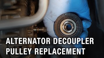 Alternator Decoupler Pulley Replacement