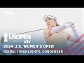 2024 us womens open presented by ally highlights round 1 condensed