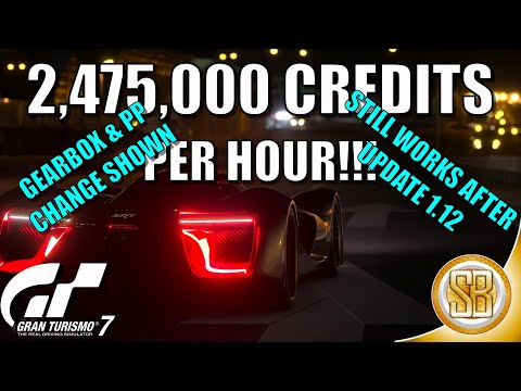 Gran Turismo 7 - 2.475 MILLION CREDITS Per Hour Works After Update 1.12 (GT7 2,475,000 Credits Farm)