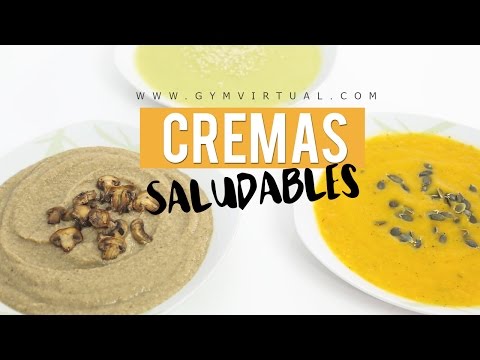 SOPA CREMA DE VERDURAS | 3 RECETAS SALUDABLES Y RICAS