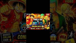 ff x one piece collab 😱 #freefire #shorts #viral