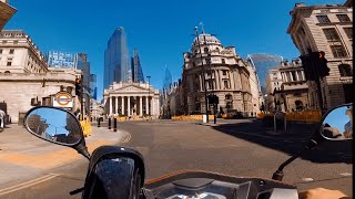 Мотоэкскурсия по Лондону | Пикадилли | Трафальгарская площадь | Банк Англии | Здание The Gherkin