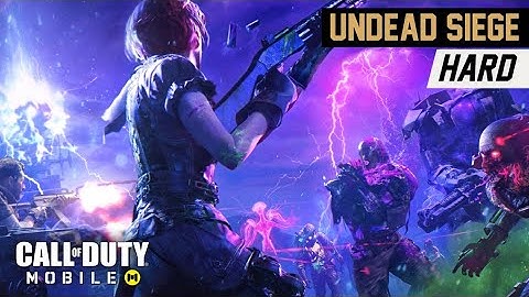 Call of Duty: Mobile - Undead Siege Hard Mode Gameplay (No Commentary)