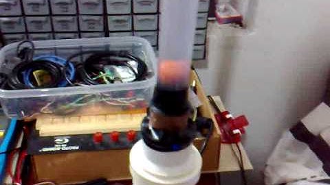 Ball in tube experiment (Version 1) - Altitude Position Control using Arduino