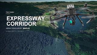 Expressway Corridor Aerial LiDAR Survey [QN-PLK] | TSVIDEV 3D Web Viewer
