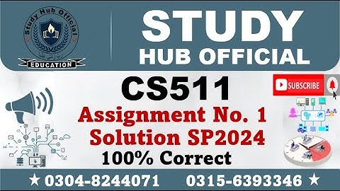 CS511 Assignment 1 Solution Spring 2024, CS511 Assignment 1 solution 2024, CS511 assig 1 solution