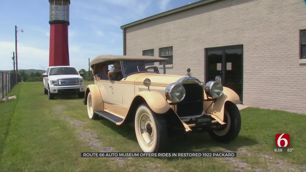 Route 66 Auto Museum Offers Rides In Restored 1922 Packard