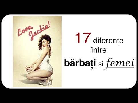 17 diferențe între bărbați și femei