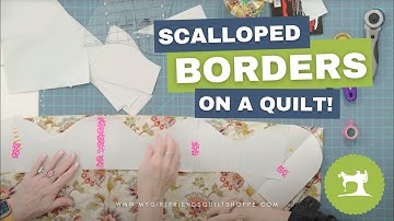 Perfect Scalloped Borders in Minutes – No Math Needed!