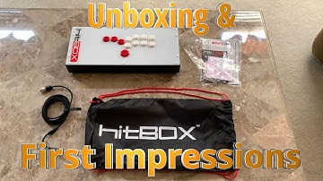 Hitbox Arcade Controller Unboxing & First Impressions