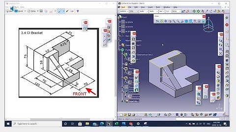 CATIA V5 PART DESIGN : BASIC LEVEL