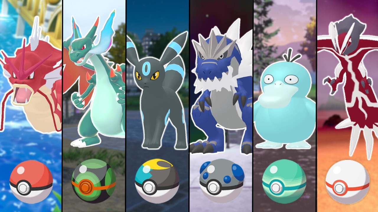Capturando (Y Combinando) Un Shiny en Cada Pokébola.