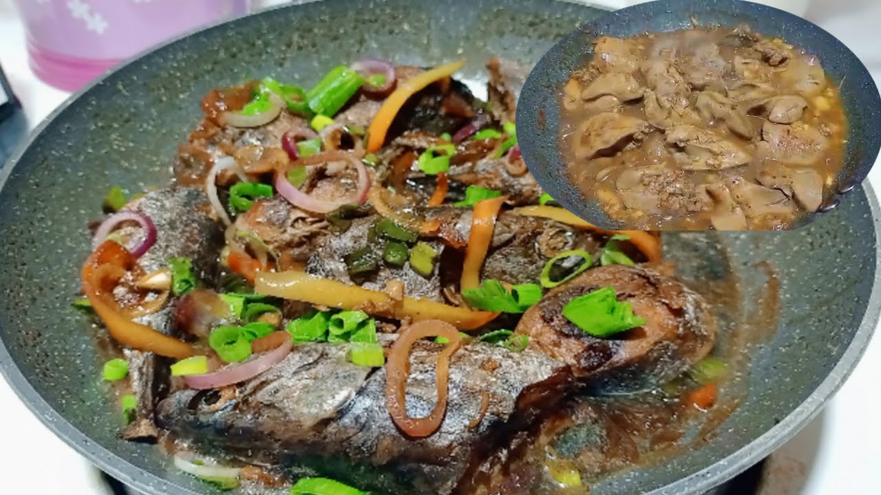 CHICKEN LIVER WITH OYSTER SAUCE FISH STEAK FRIDAY MEALS BUHAY