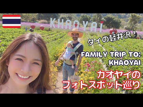 【赤ちゃんと】カオヤイ旅行 【インスタ映え】The beautiful countryside - Khaoyai Thailand