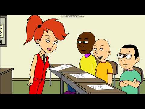 Caillou Cheats On Math Test And Gets Grounded