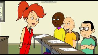 Caillou Cheats On Math Test And Gets Grounded