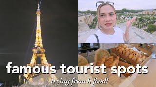 famous tourist spots,trying french food + magical eiffel by night (september 12-13, 22) | Anna Cay ♥