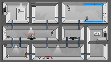 Portal: The Flash Version Walkthrough - Levels 39-40 + Credits