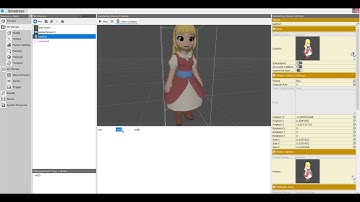 RPG Developer Bakin import 3D character test