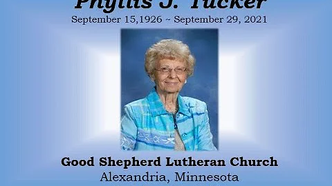Phyllis J Tucker Funeral Service