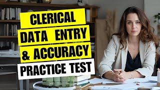 Clerical Practice Test 2026 Data Entry Accuracy Exam Questions Office Skills Test Preparation