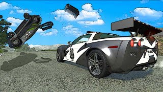 This Cops and Robbers Almost Ruined Our Friendship! (BeamNG Drive MODS Gameplay) screenshot 3