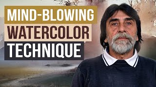 This Will Stun You! Revolutionary Alla Prima Watercolor Technique by Ilya Ibryaev Finally Revealed