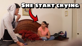 GOT ANOTHER GIRL PREGNANT PRANK ON GIRLFRIEND!!