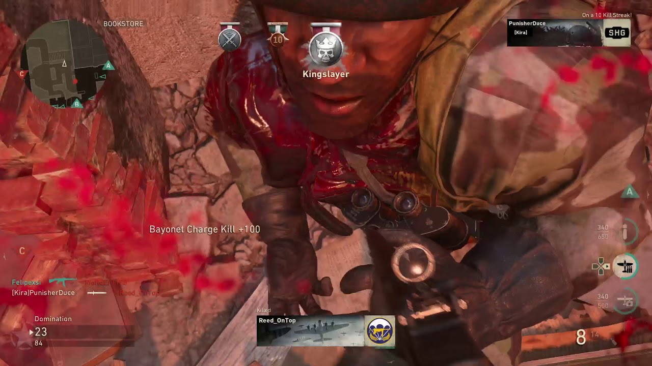 Call of Duty WW2 "NUKE" 41-5 Domination on Aachen