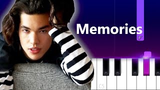 Video thumbnail of "Conan Gray - Memories | Piano Tutorial"