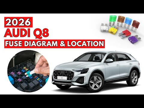 audi q8 cigarette lighter fuse 2026 Audi Q8 Fuse Box Diagrams & Location User Guide