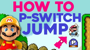 Super Mario Maker - HOW TO P-SWITCH JUMP! - Kaizo Tutorial