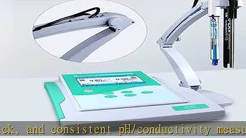 Apera Instruments PC910 Benchtop Dual-Channel pH/Conductivity Meter Kit with LabSen 211 Refillable