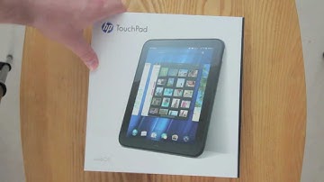 HP TouchPad 32GB Unboxing