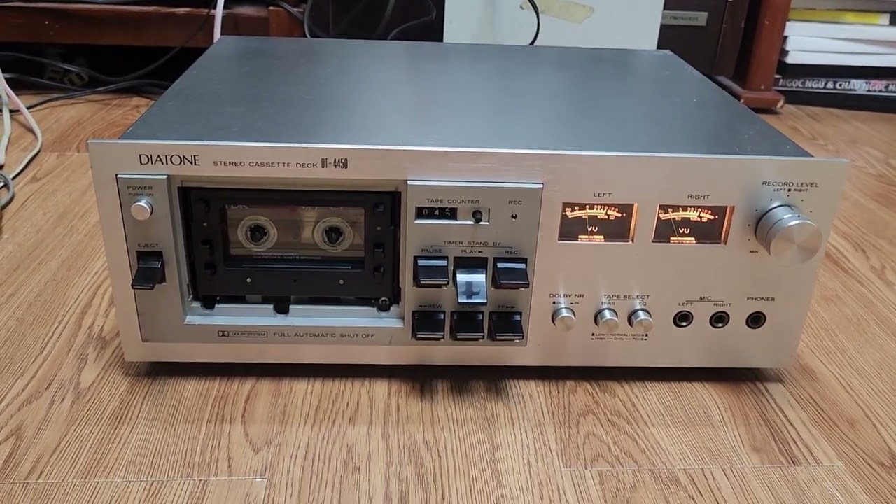 DECK DIATONE DT-4450 LLH 0961.666.009 THANKS - YouTube
