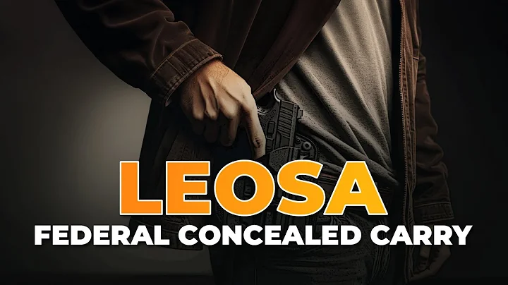 LEOSA HR218 Federal Concealed Carry Webinar with Attorney Anthony Bandiero